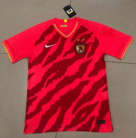 Guangzhou Evergrande Home Kit Soccer Jersey 2020/21